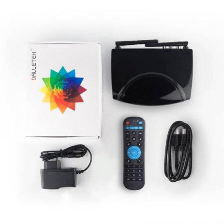 IPTV BOX Leadcool R2 QHDTV IPTV France Arabic French Android 9.0 smart tv box media player 4K support 2.4g wifi Amlogic S905W set-top box Leadcool R2 With 1Year Code IPTV Subscription