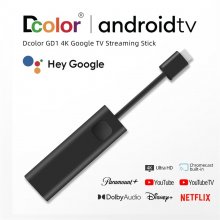 DCOLOR GD1 Android 11 TV Box Google-zertifizierte 2GB 16GB Amlogic S905Y4-B Dual Wifi Smart 4k TV Stick