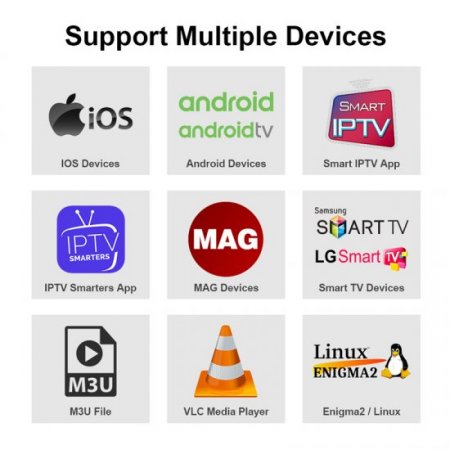 12 Months SUBTV Code IPTV France Europe Support 3 Devices for Android APK Smart tv iptv m3u