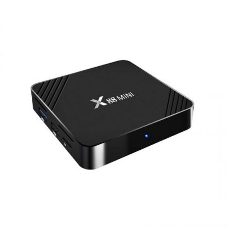 X88 Mini Smart TV Box Android 9.0 RK3318 Quad Core 4K Set top Box 2GB 16GB USB 3.0 2.4G Wifi 100M X88mini H.265 Android Tv box