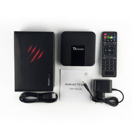 IPTV BOX Arabic French Smart TV BOX TX3 MINI Android 7.1 IP TV BOX